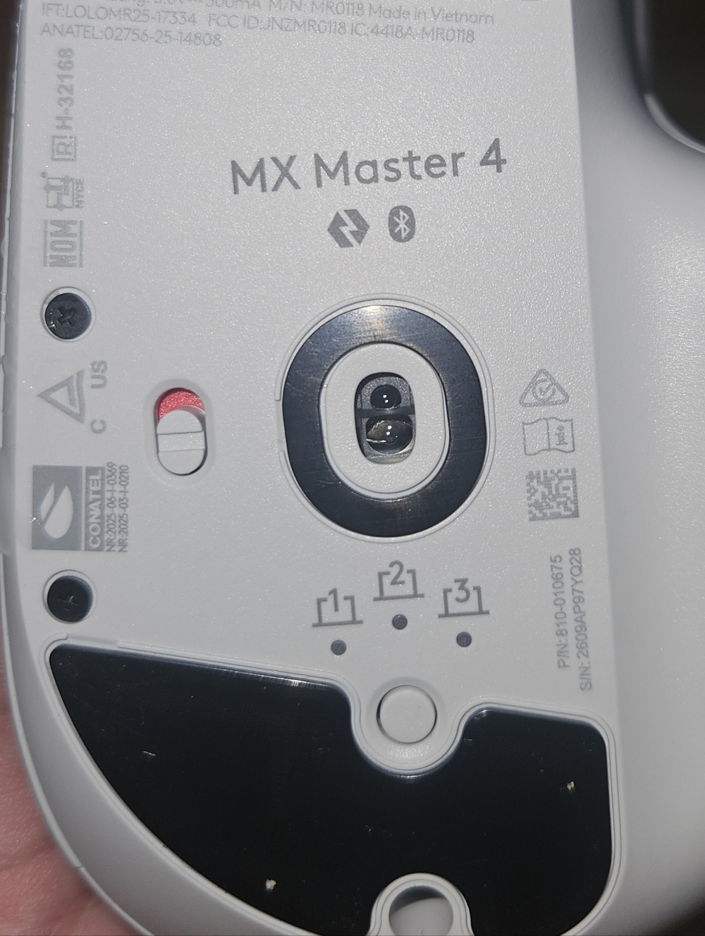 Logitech Wireless Bluetooth Ergonomic Mouse Multi-Button Precision MX Master 4 - Picture 8 of 11
